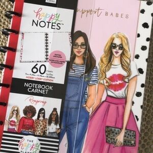 𝅺notebook by happy planner. New.